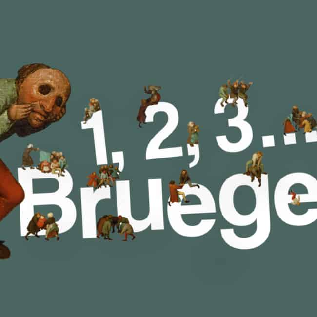 Poster horizontal du jeu vr 1, 2, 3 Bruegel... !