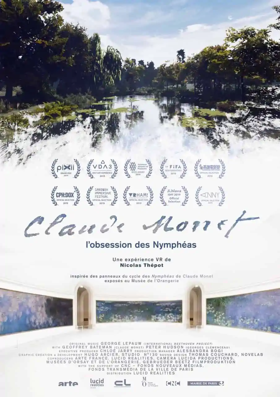 Couverture verticale du jeu vr Claude Monet : L'obsession des Nymphéas