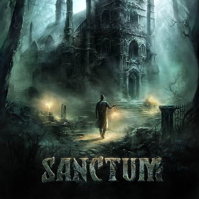 Affiche Sanctum escape game horreur chateau hanté